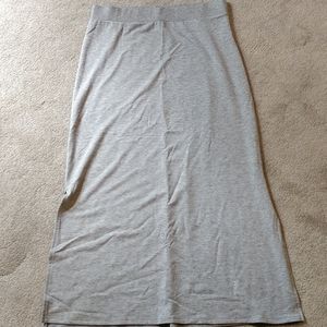 Motherhood maternity gray long skirt